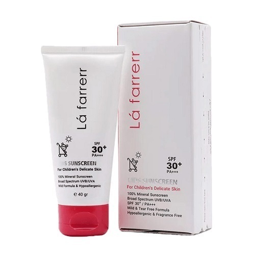 کرم ضدآفتاب کودک لافارر SPF30